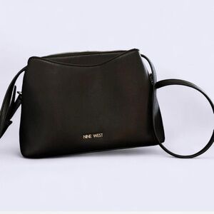 Nine West Calandra Mini Elegant Black Crossbody Bag